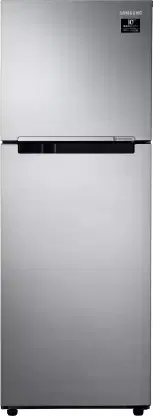 SAMSUNG 253 L Frost Free Double Door 2 Star Refrigerator  (Elegant Inox, RT28T3042S8/NL)